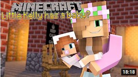 Minecraft - UOWWW LITTLE KELLY HAS A BABY?!