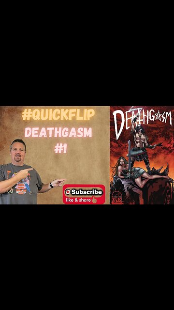 Deathgasm #1 Opus #QuickFlip Comic Review Jason Howden,Pete Bune,Industrias Lamonicana #shorts