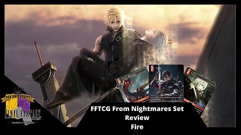 FFTCG Opus XVIII : From Nightmares | First Impressions - FIRE