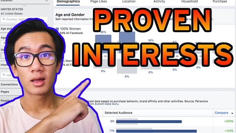 Statistically Proven Targeting Interests For ALL YOUR ADS (Using Facebook Insights)