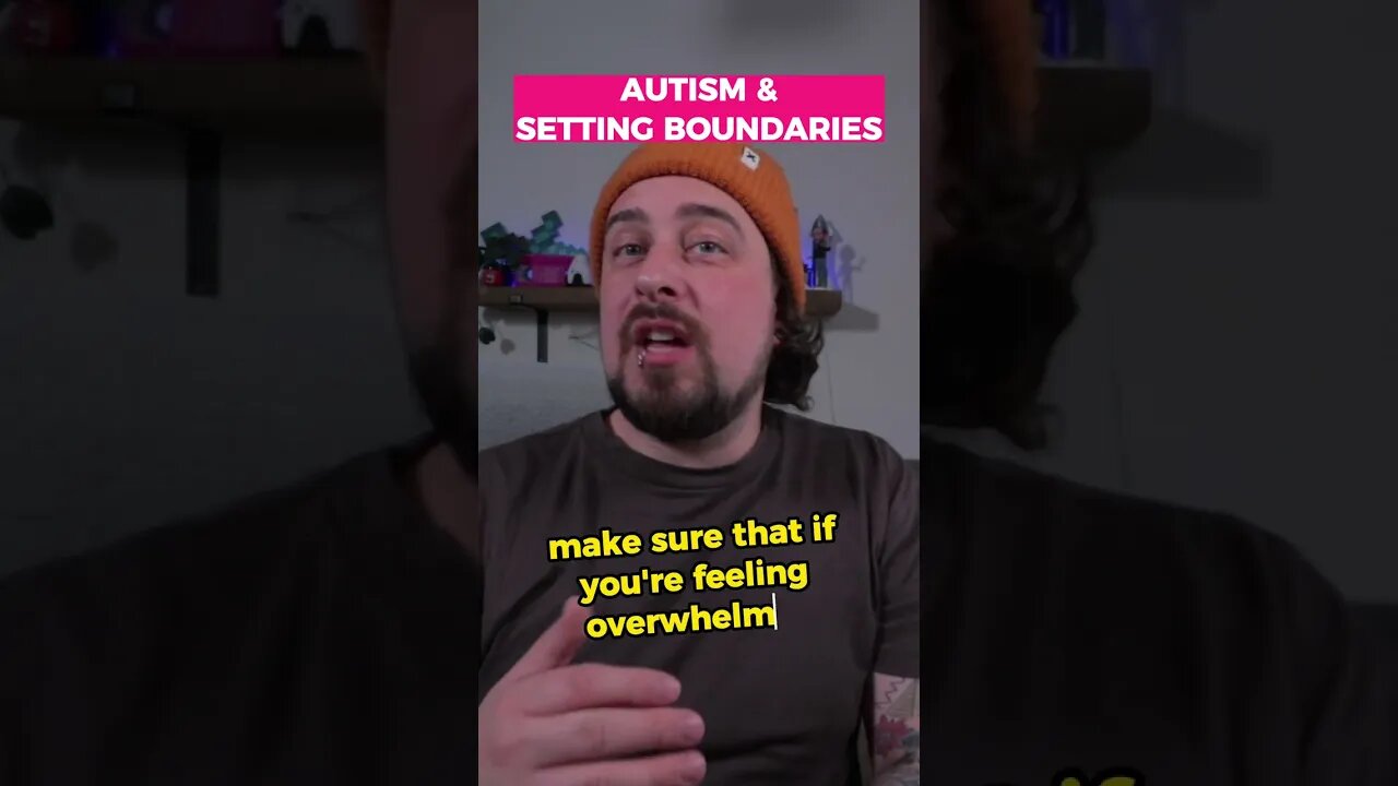 Autism Setting Boundaries #autism #actuallyautistic #aspergers #asd