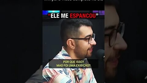 "ME ESPANCOU SÉRIO" com Chico Desimpedidos | Planeta Podcast #shorts
