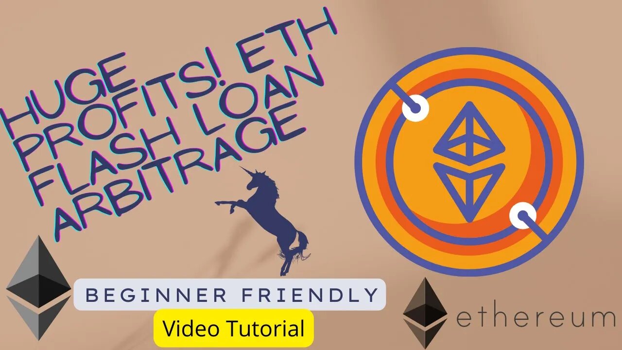 Huge Profits ! ETH Flash Loan Arbitrage Uniswap & Pancakeswap Flashloan ! Beginner friendly