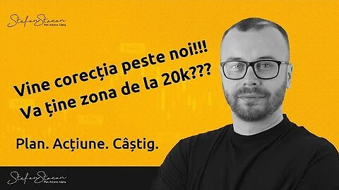 Vine Corectia peste noi! Ne oprim la 20k sau mai jos ? Analiza BTC