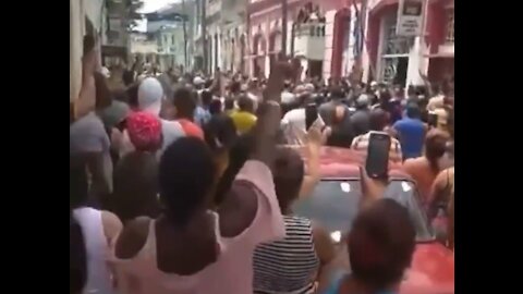 Biggest Protest Seen In Cuba In Decades!