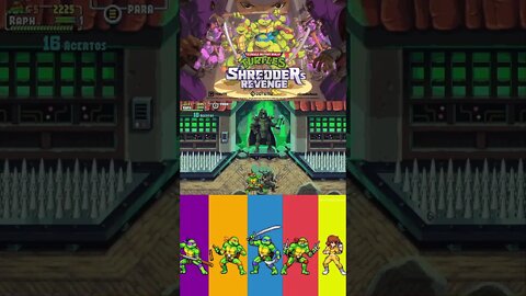 ✅TARTARUGAS NINJAS CORTES #87 - FASE 15