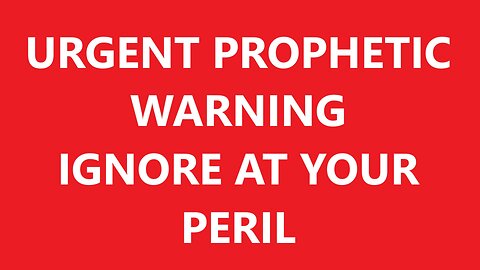 Prophetic Word 2024 - Prophetic Word Today - Urgent Prophetic Message, Prepare, August, September