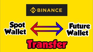 how to transfer money into spot wallet & future wallet in binance