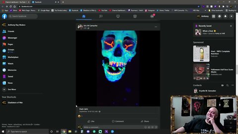 Checking Out Silly Skeleton Video