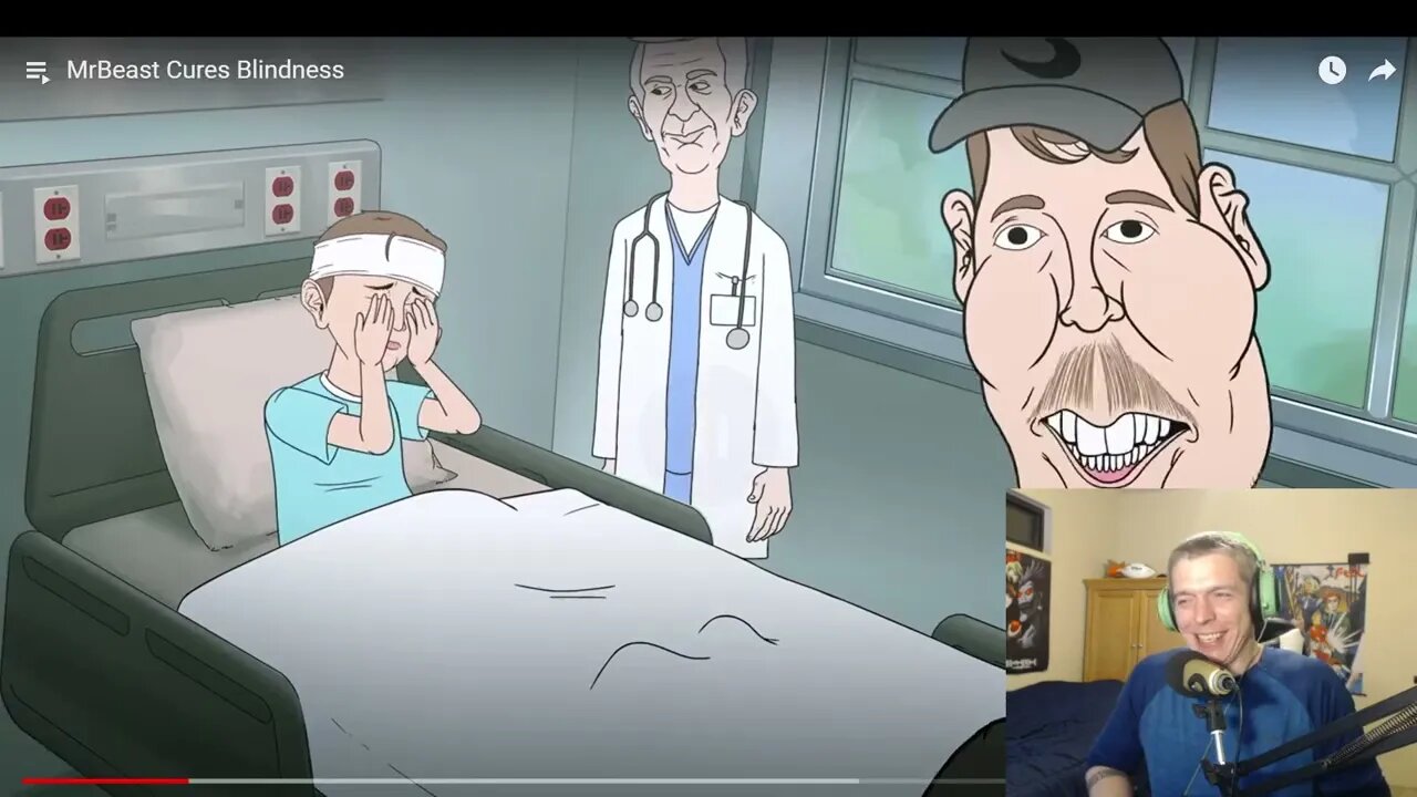 MrBeast Cures Blindness by MeatCanyon Reaction