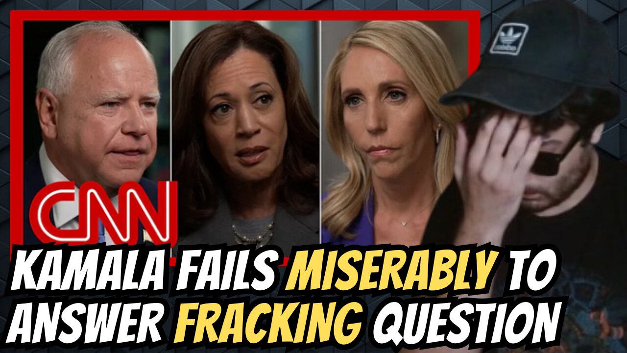 Kamala Harris Looks Like a BIG LIAR As She Fails To Answer Easy Questions On Fracking