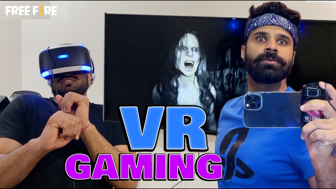 My first VR Gaming experience! | Rahim Pardesi | Pardesi Squad