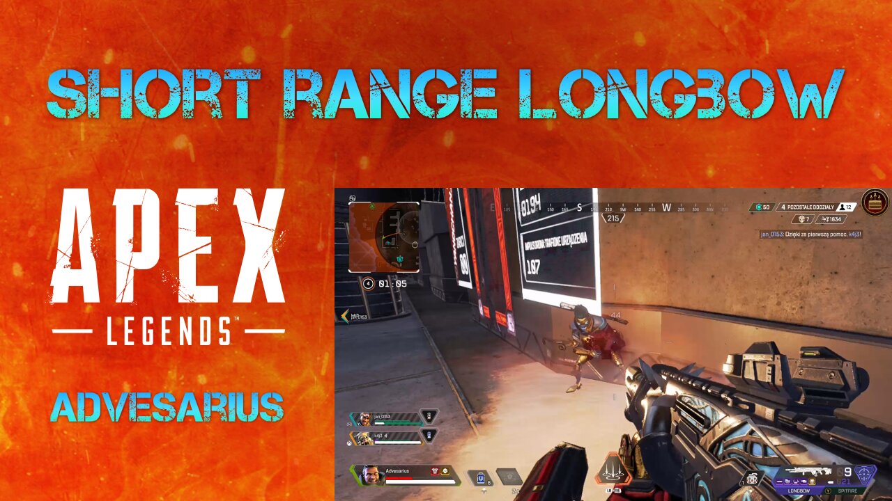 Apex Legends - Short range Longbow, Gibraltar Season 8 Gameplay