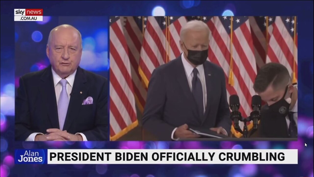 Australian Sky News TV Host exposes America's Media Bias of President Biden