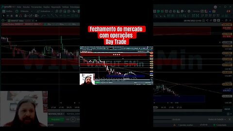 Fechamento do mercado com operações day trade #shorts #mufasa #daytrade