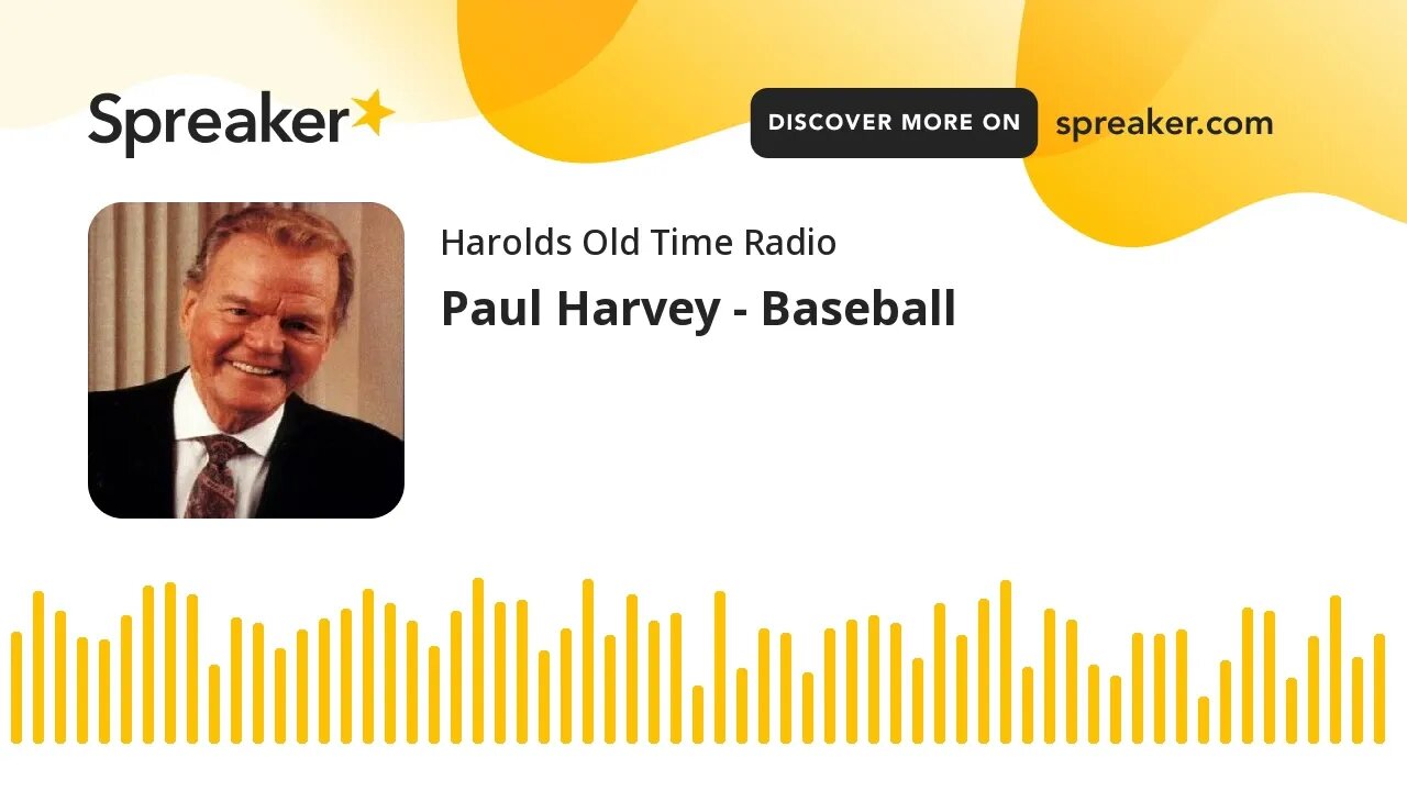 Paul Harvey - Baseball