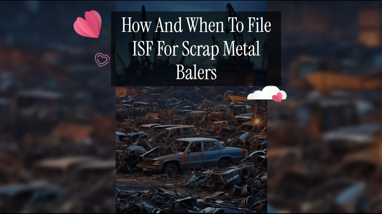 Maximizing Efficiency: Filing ISF for Scrap Metal Balers