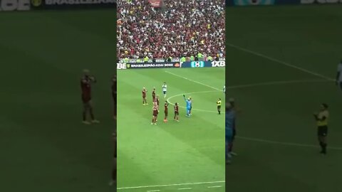 Diego Alves se despedindo dos gramados no Maracanã