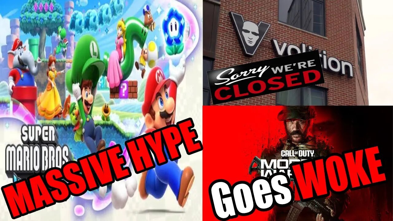 Super Mario Bros. Wonder Direct | COD In-Game Chat Moderation | Volition Closes its Doors |