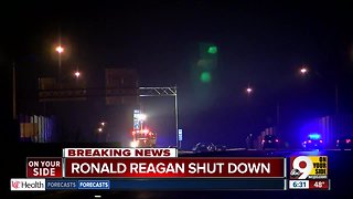 Single vehicle fatal crash shuts down Ronal Reagan Highway