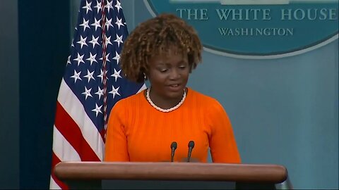 Karine Jean-Pierre Opens White House Press Briefing By Handing Out Cookies