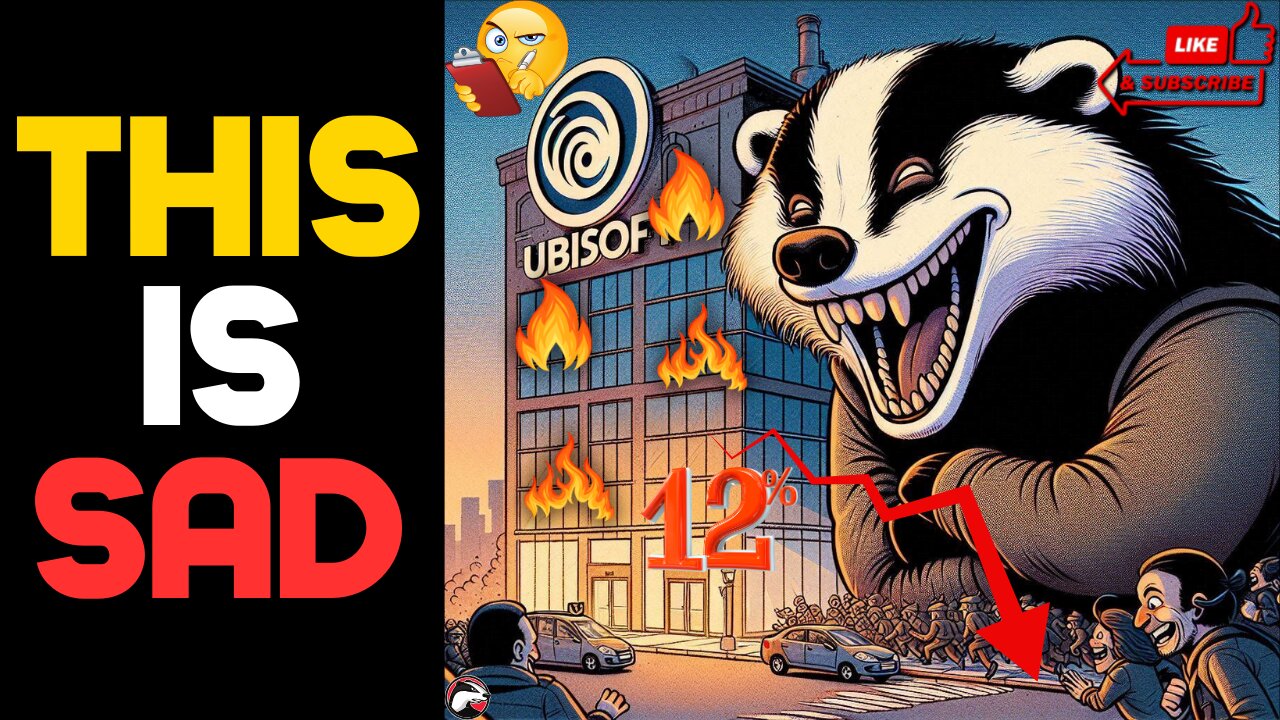 Ubisoft’s Stock Plummets 12%! Most Hated Gaming Company In Existence!