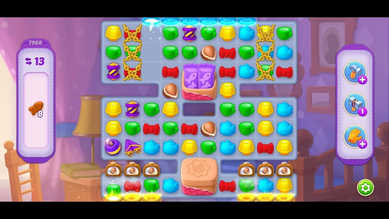 Playrix Homescapes Gameplay Walkthrough Level 7968