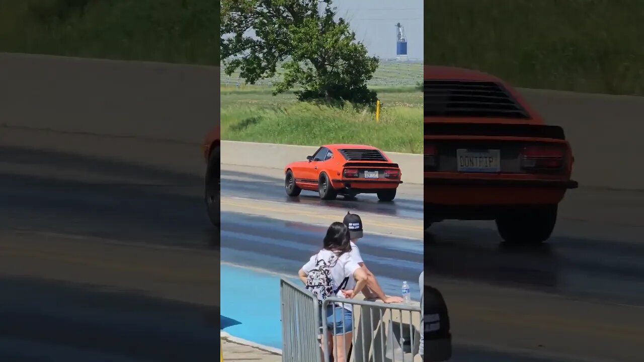 911 Turbo vs Rb24 powered Datsun 240Z #dragrace