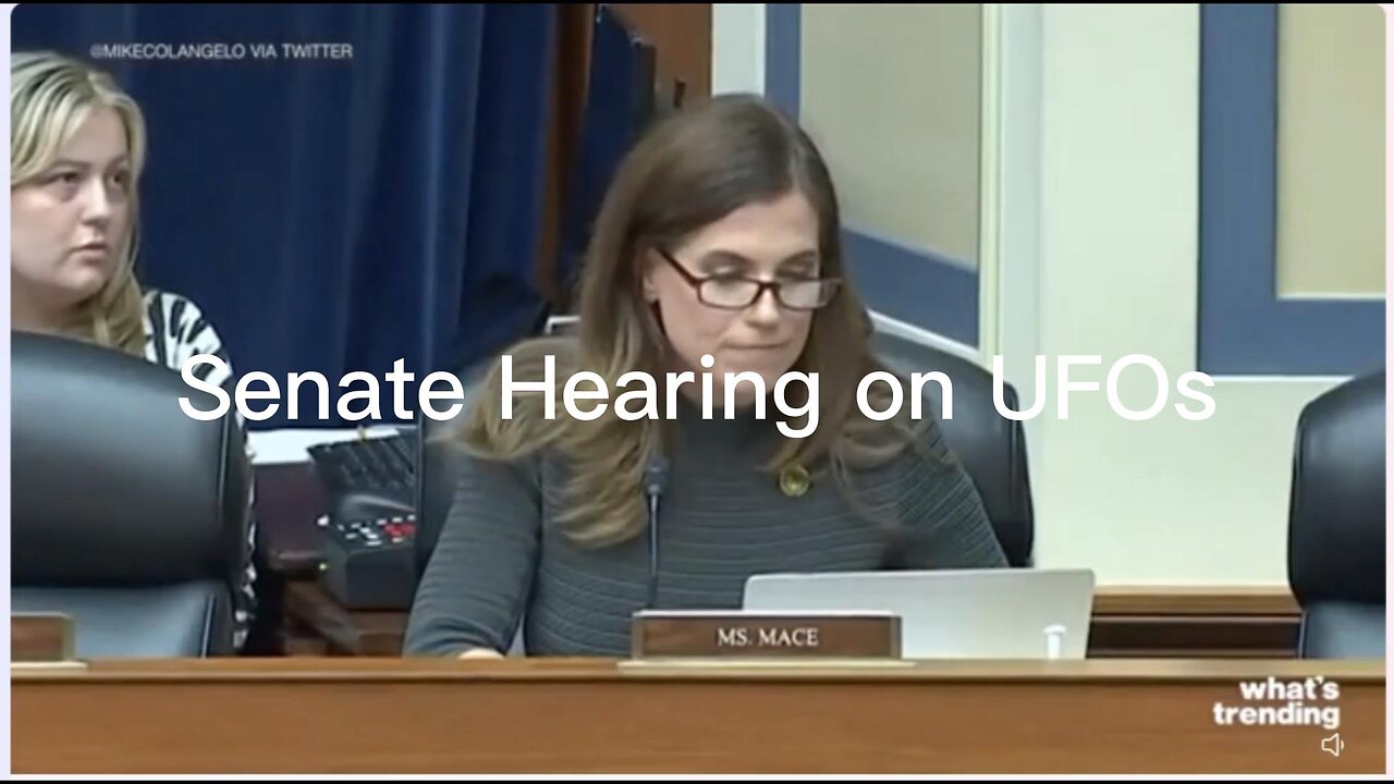 UFO Senate Testimony on UFO