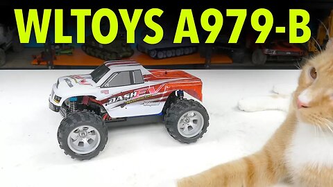 WLTOYS A979-B Unboxing - 4WD 1/18th Scale RC Monster Truck