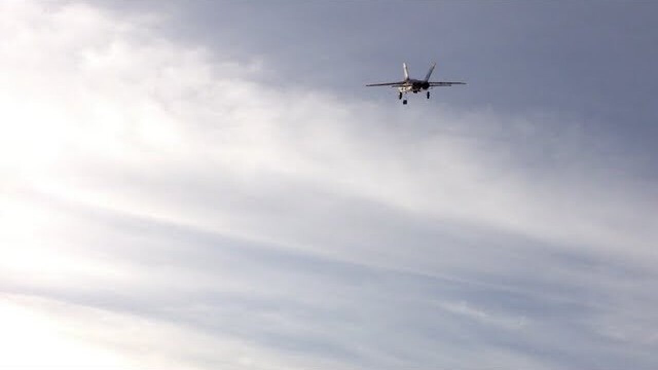 Starmax F-18 EDF Jet Dancing in the Wind