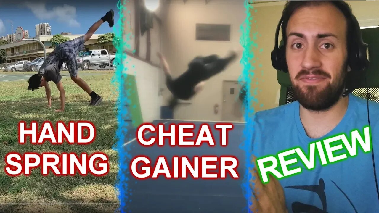 Fan Trick Review 3: Cheat Gainer, Hand Spring, Russian Front Flip, Side Flip