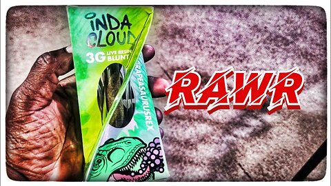 GRAPEASAURAS REX Delta 9 O THC Super Blunt INDACLOUD