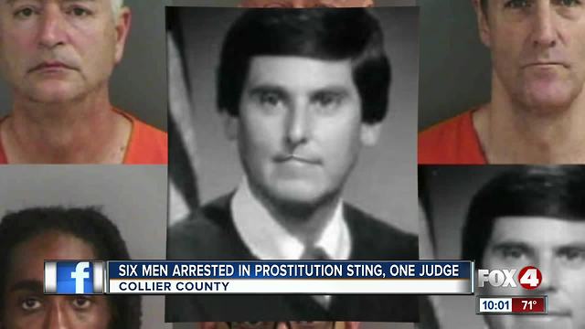 Judge among six people arrested in prostitution operation