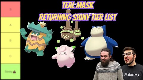 TEAL MASK Returning Shiny Pokemon Tier List!