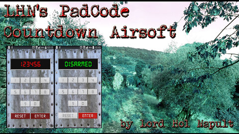 LHN's PadCode Countdown for Airsoft - PDA