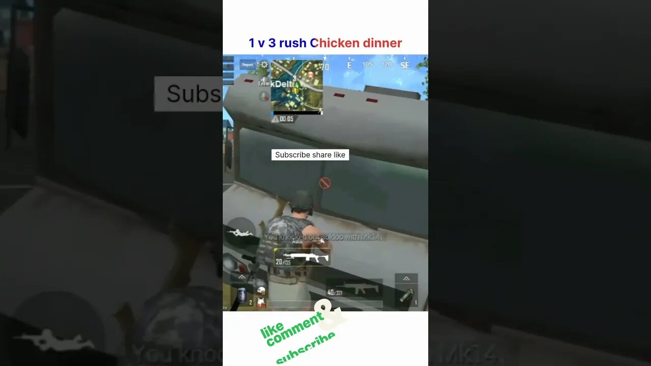OMG mk14 rush pubglite youtuber in my match #viralshort #shorts #viralvideos