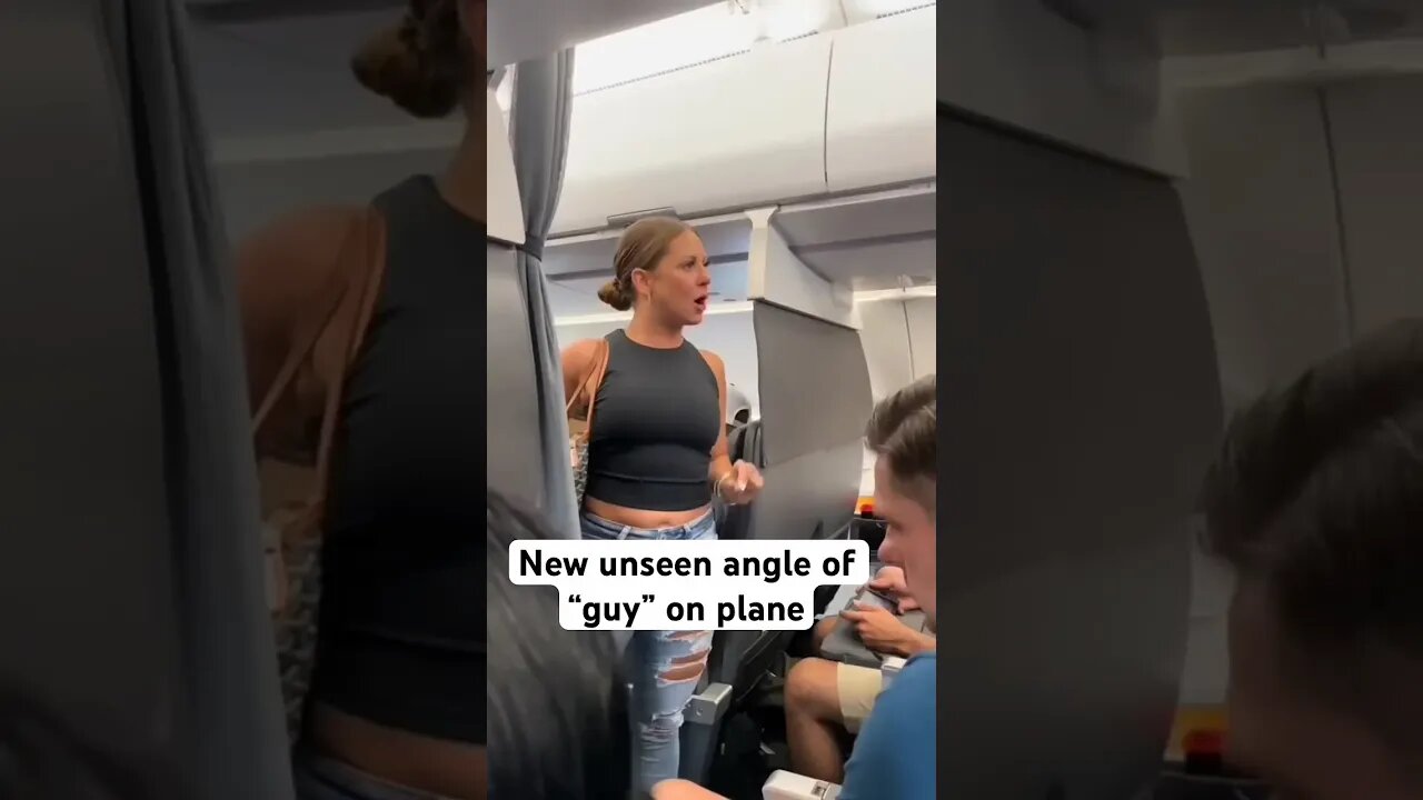 What Crazy Plane Lady Tiffany Gomas Really saw on the plane #shorts