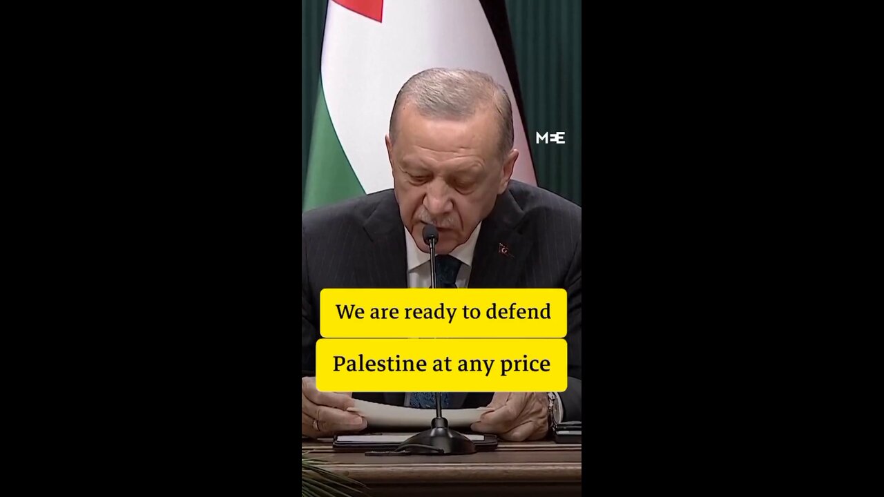 Turkish President Recep Tayyip Erdoğan warns Americans to stay away from the Israeli-Palestinian