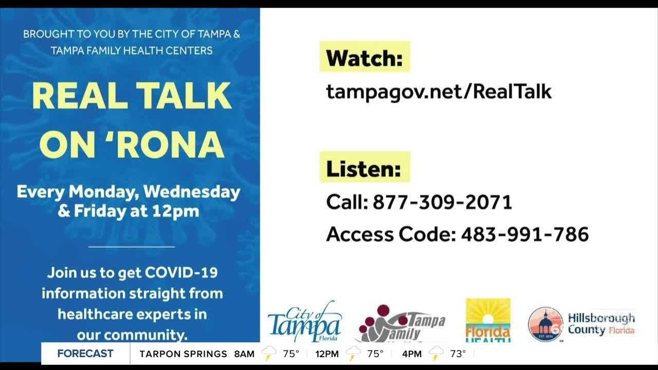 City of Tampa holding coronavirus webinars hoping to target communities of color