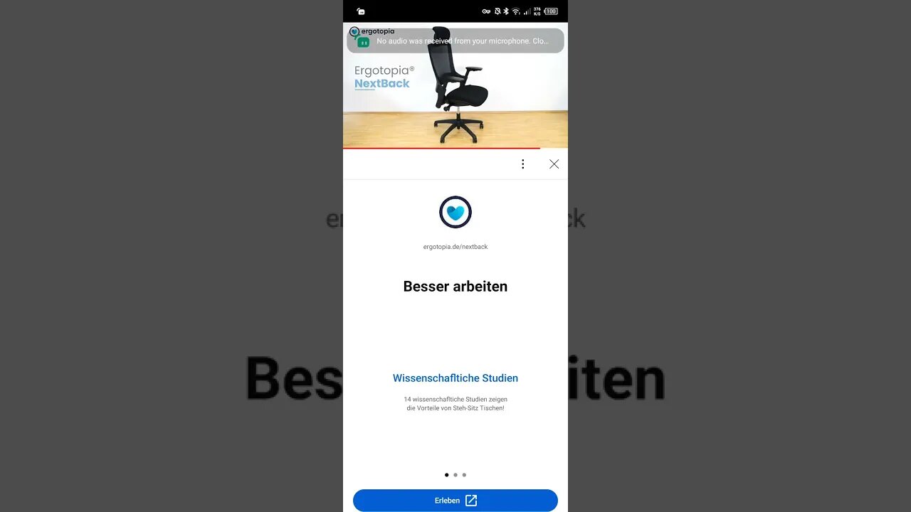 ERGOTOPIA NEW CHAIR 💺