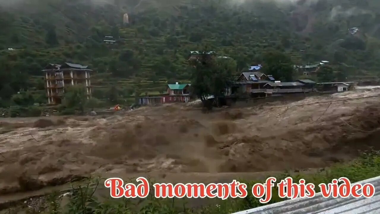 Kullu Manali flood live vlogs