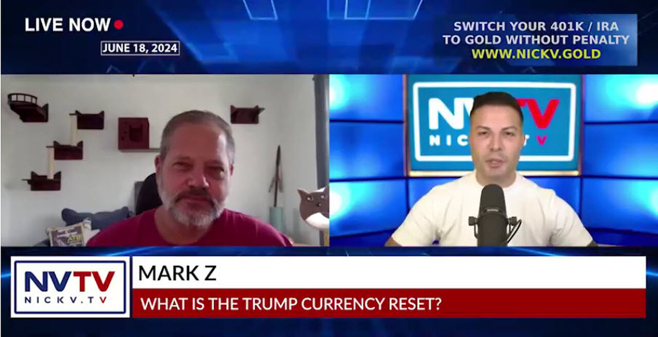Mark Z Discusses The Trump Currency Reset with Nicholas Veniamin