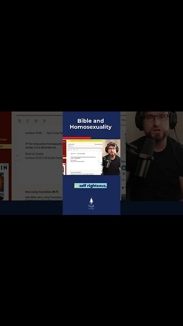 What does the #bible actual say? #sin #podcast #transition #biblestudy #religion #pride #pridemonth
