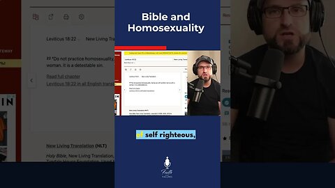 What does the #bible actual say? #sin #podcast #transition #biblestudy #religion #pride #pridemonth