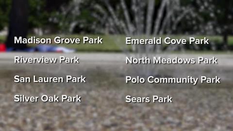 Beat the summer heat by visiting your local spray park