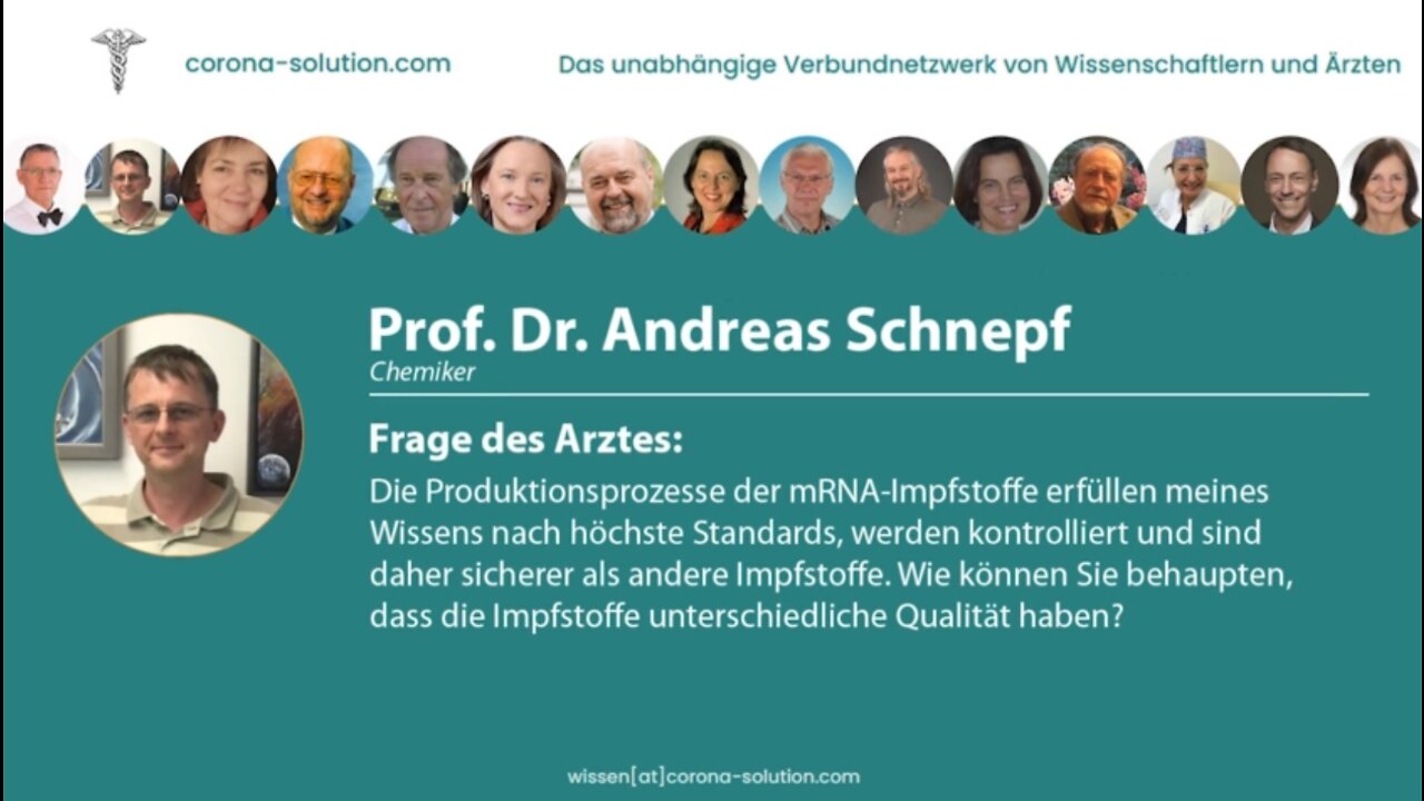 Interview Corona-Solution mit Prof. Dr. Andreas Schnepf