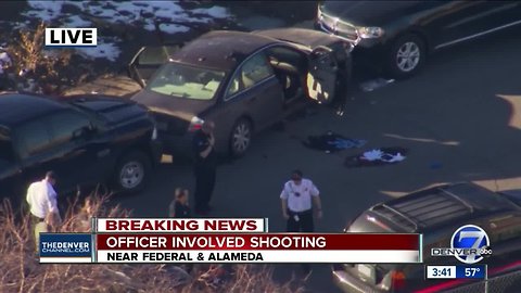 Federal agents involved in shooting in SW Denver; 2 people injured