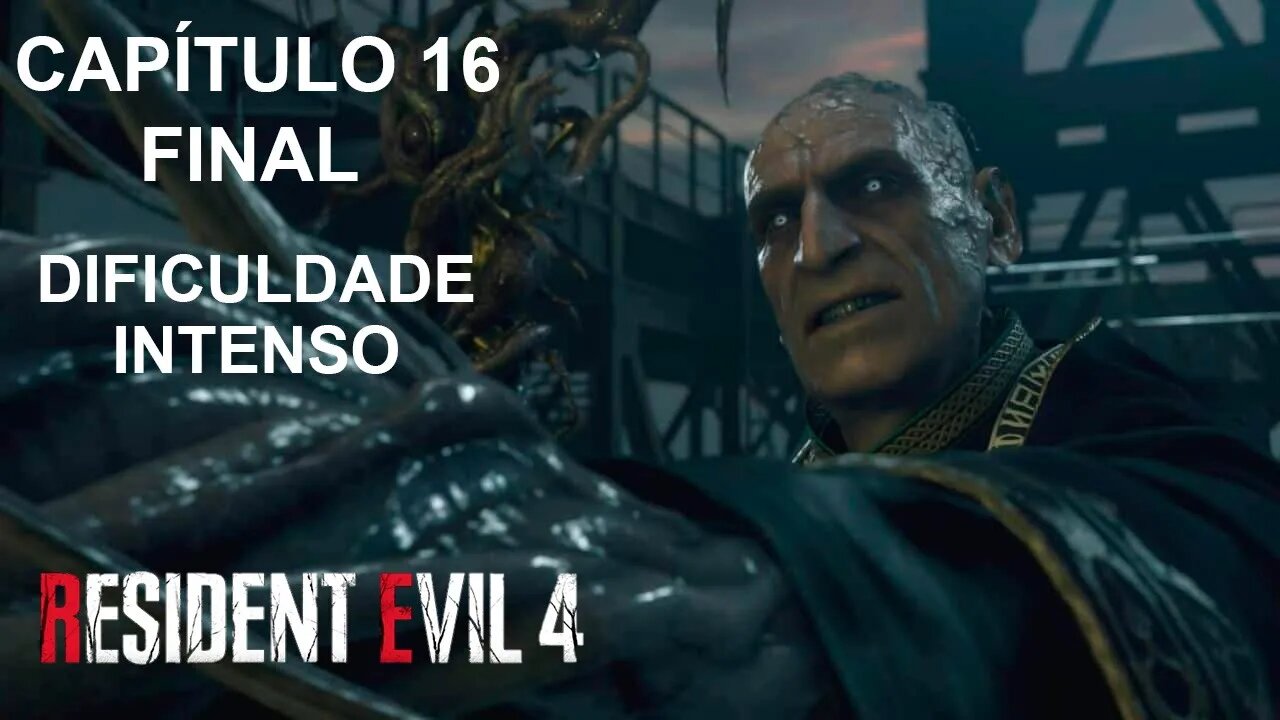 Resident Evil 4 Remake - [Capítulo 16 - Final] - Dificuldade Intenso - Dublado & Legendado PT-BR