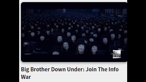 Big Brother Down Under: Join The Info War